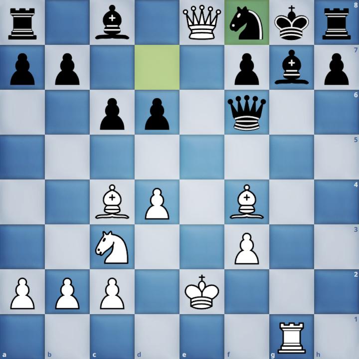 ChessNetwork's tweet image. White to move - What&apos;s the best continuation? #chesspuzzle