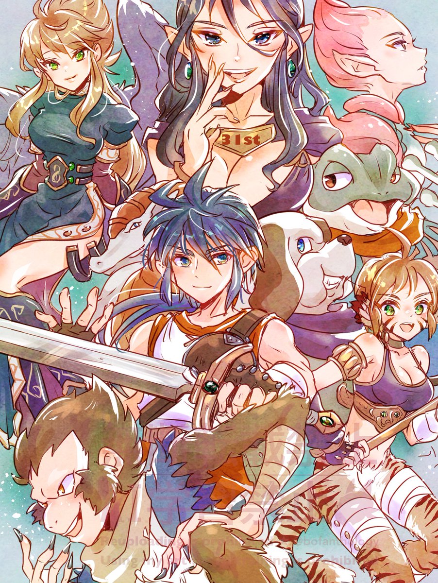hamamuraacca's tweet photo. ブレスオブファイアⅡ31周年おめでとうございます！
30周年終わって新たに31周年のⅡを愛でていこうと思います！！ https://t.co/G4munNYjAp