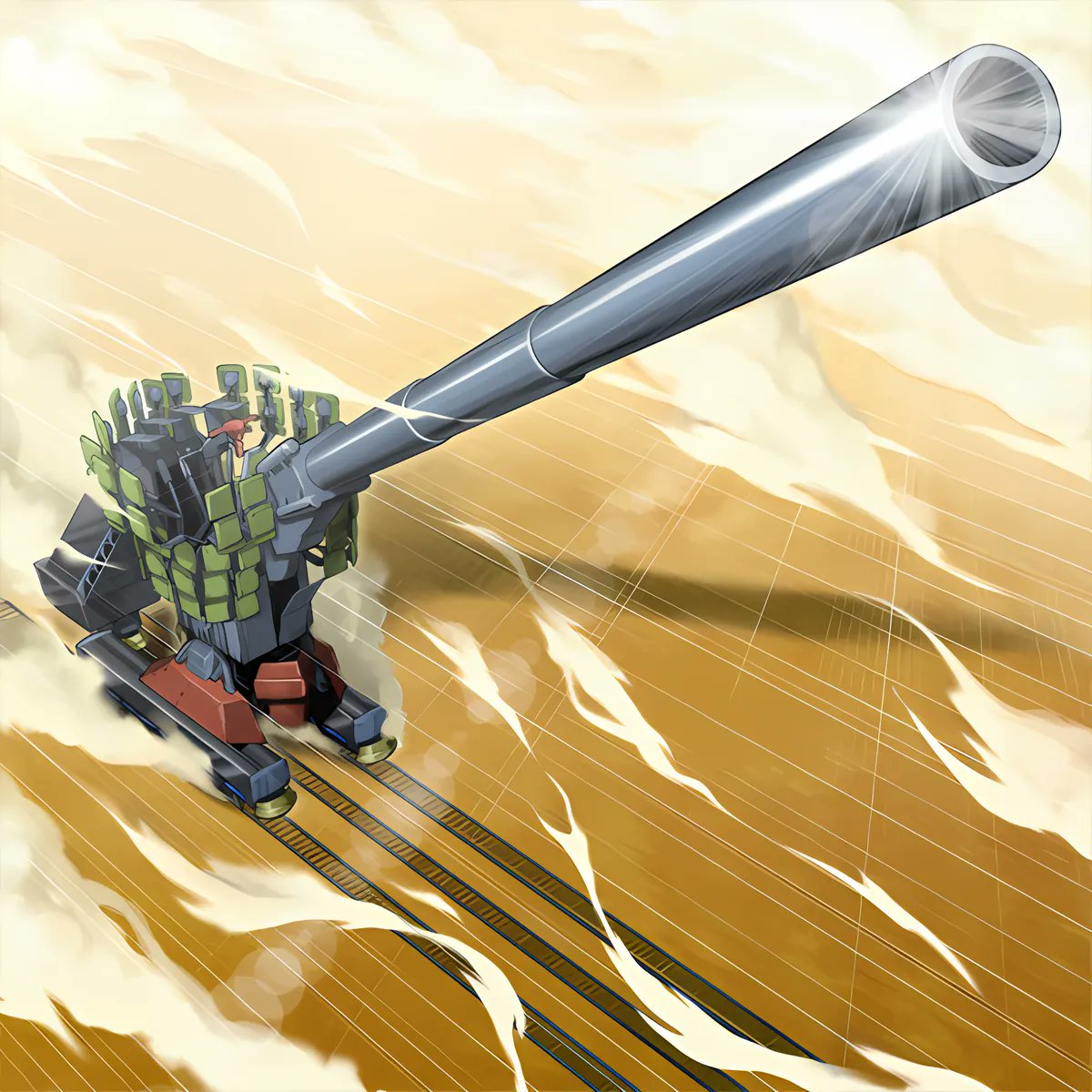 超弩級砲塔列車グスタフ・マックス 超弩級砲塔列車グスタフ・ロケット