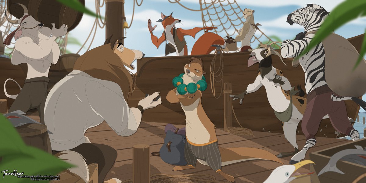 Illustration commission for @saiotter!🦦