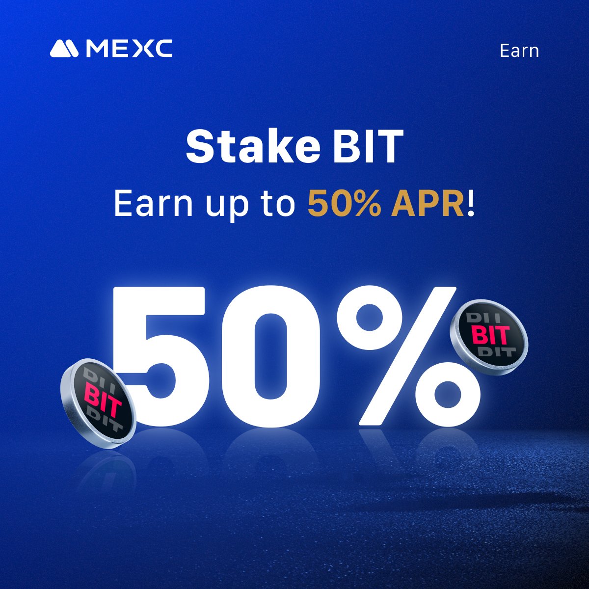 MEXC_PAK's tweet image. 🚀 50 USDT Futures Bonus GIVEAWAY! 🚀
If you had 1,000,000 worth of $BIT, what would your master plan be? 👀💡

Tell us your smartest strategy!
To join:
✅ Like
🔁 Retweet
💬 Comment your plan + MEXC UID

🎁 Most creative &amp;amp; strategic answer wins 50 USDT Futures Bonus!

#MEXC #BIT…