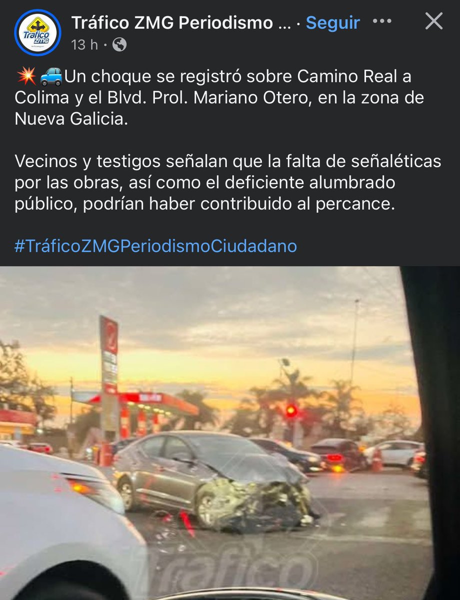 Hola <a href="/adrianamedinaMx/">Adriana Medina</a> <a href="/GerardoQuirinoV/">Gerardo Quirino</a> <a href="/GobTlajomulco/">Gobierno Tlajomulco</a> Por favor nos urge su ayuda en Camino Real han quitado las vueltas a la izquierda y ha generado múltiples choques, en la zona de Nueva Galicia, Punto Sur, La Bella, estamos desesperados