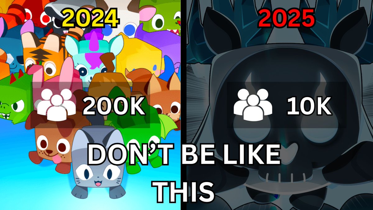 SirLxdgr's tweet image. Are updates KILLING your game?
Every update in your Roblox game should have a purpose… but most don&apos;t.
Here is how to plan smarter updates:

A Thread 🧵
#Roblox #RobloxDevs