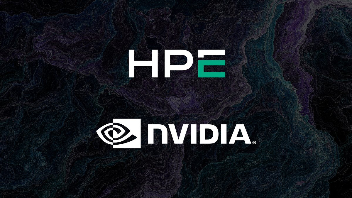 macpaolo70's tweet photo. 'HPE simplifies and accelerates development of AI-ready data centers with secure AI factories powered by NVIDIA' https://t.co/2fOgzvkB4L https://t.co/JEJVXBwbQT