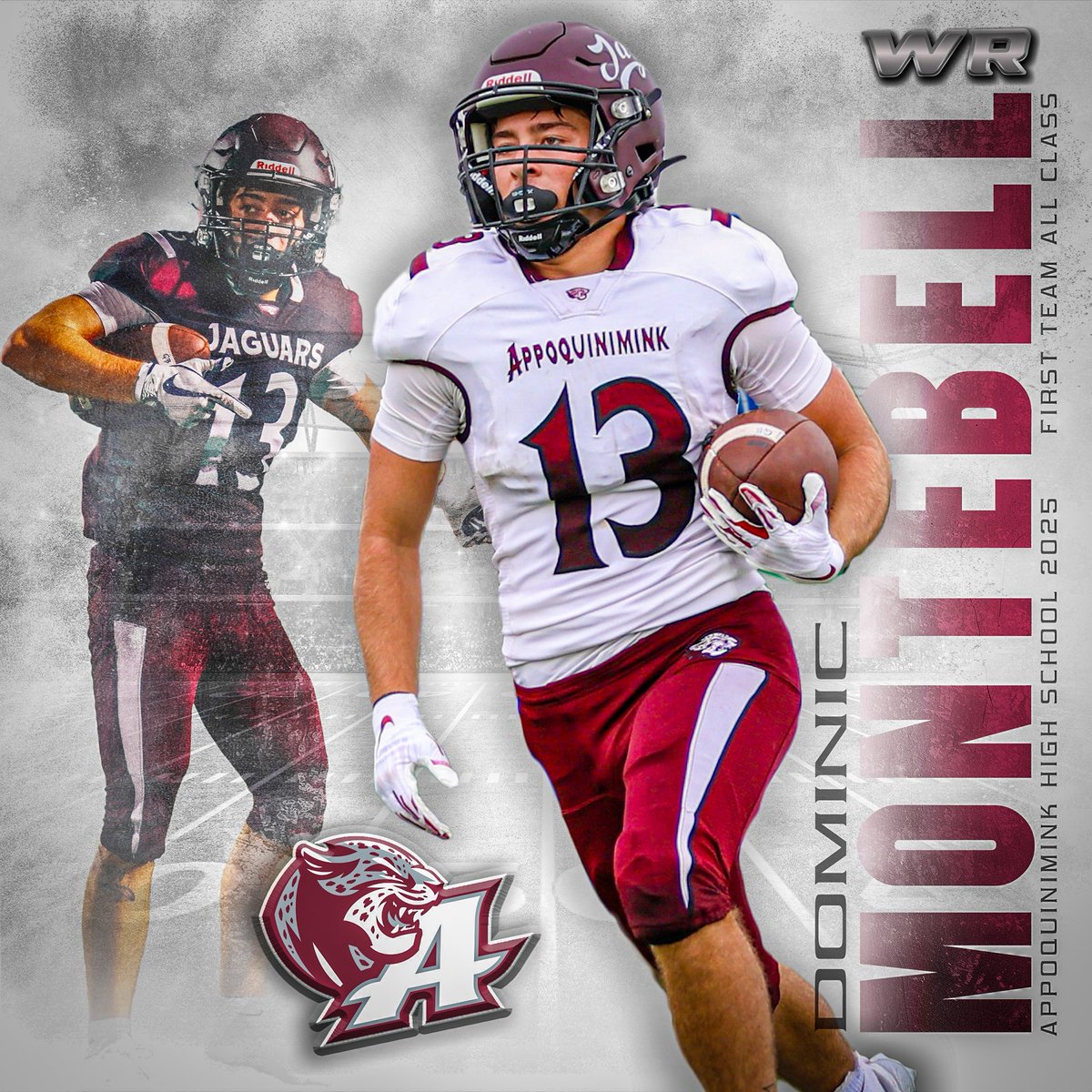 AppoFootball's tweet photo. Congratulations to @DomMonte12 on 1st Team All Class https://t.co/L87CAmzCJd