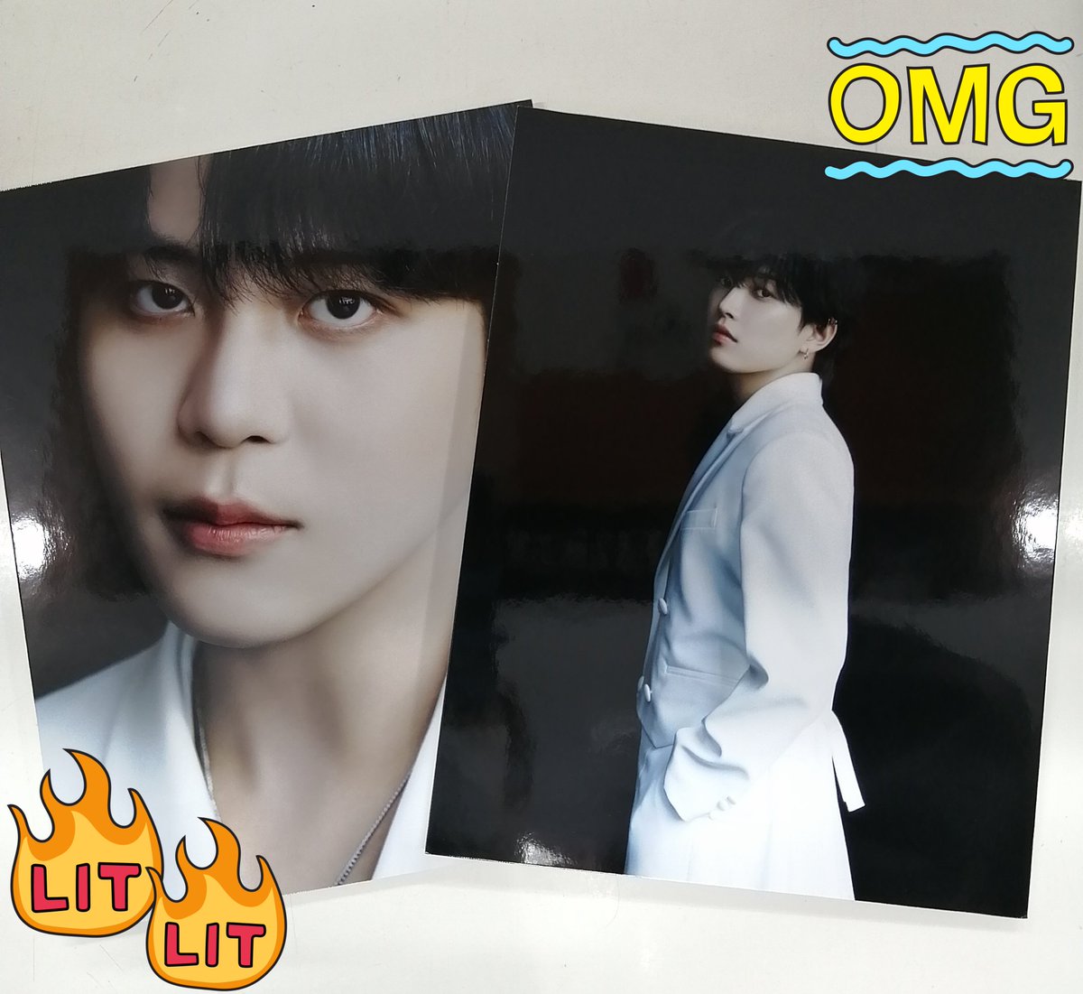 ⏳ #ATEEZ #에이티즈 ⏳ ATEEZ ateez ashes to light HMV 当選パネル