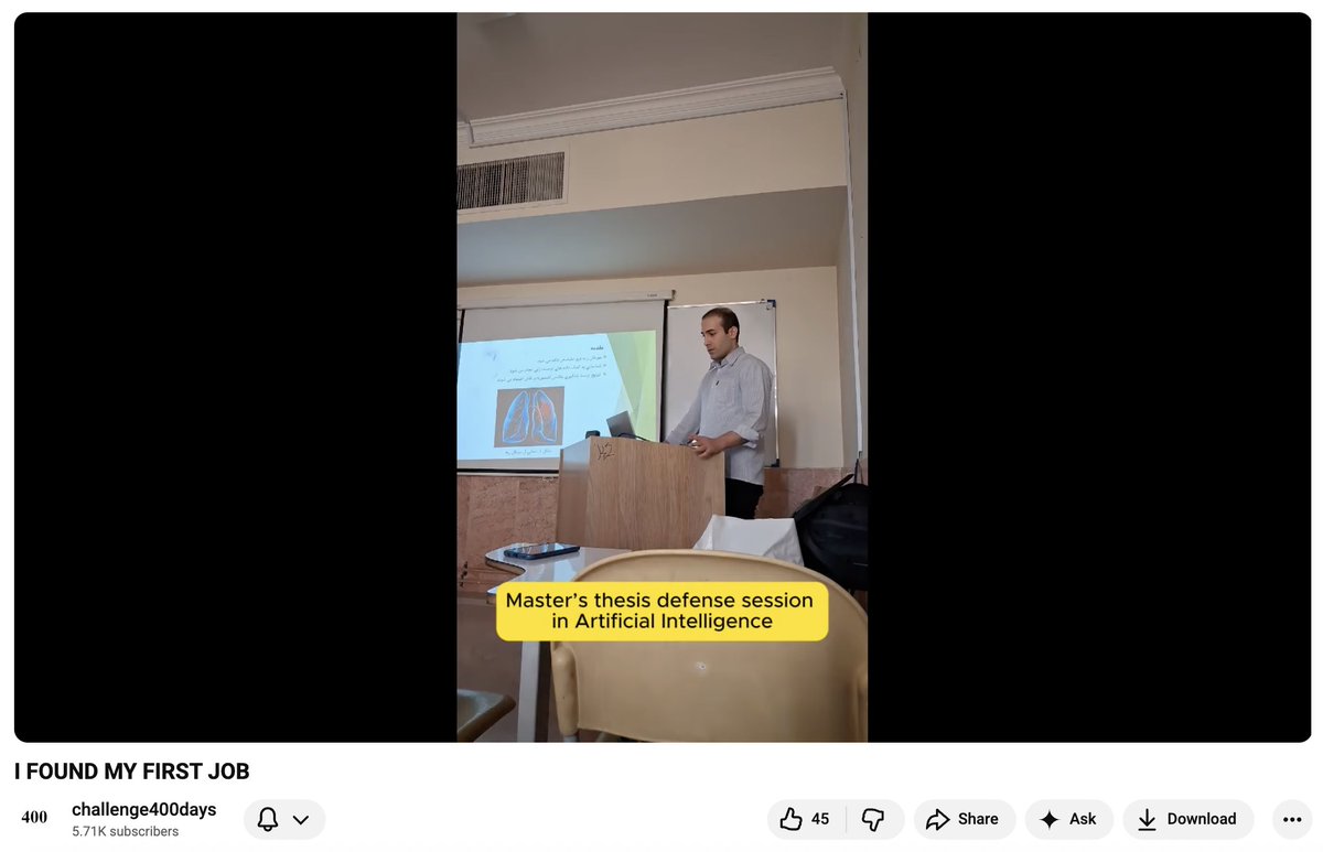 emreckartal's tweet image. Bu arkadaşın hikayesini hatırlıyor musunuz? 35 yaşında hayatını değiştirmeye çalışan bir adam. 400 gün boyunca kendini eve kapatıp yazılımcı olmaya çalışıyordu. Bunun yanında İngilizcesini de geliştirmeye gayret ediyordu. Aylarca her gün sürecini YouTube&apos;da paylaştı. Bugün son…