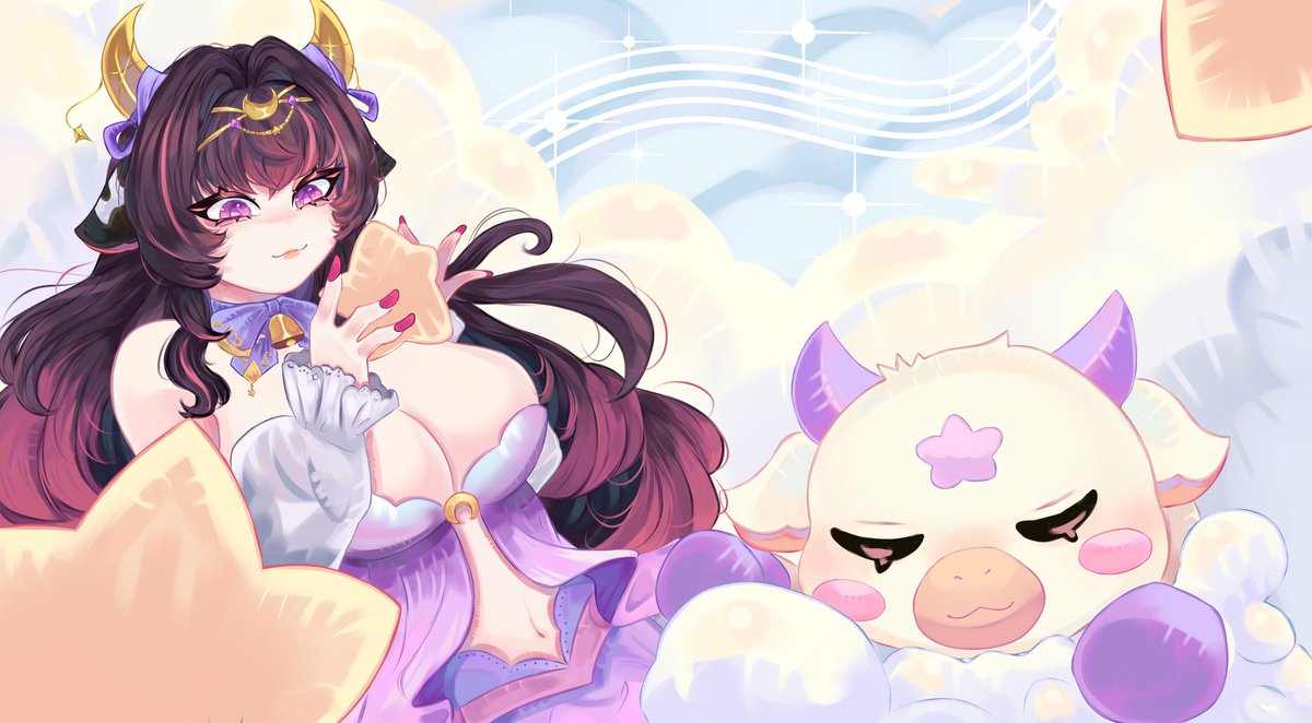 My entry for #moomidreamart 💟