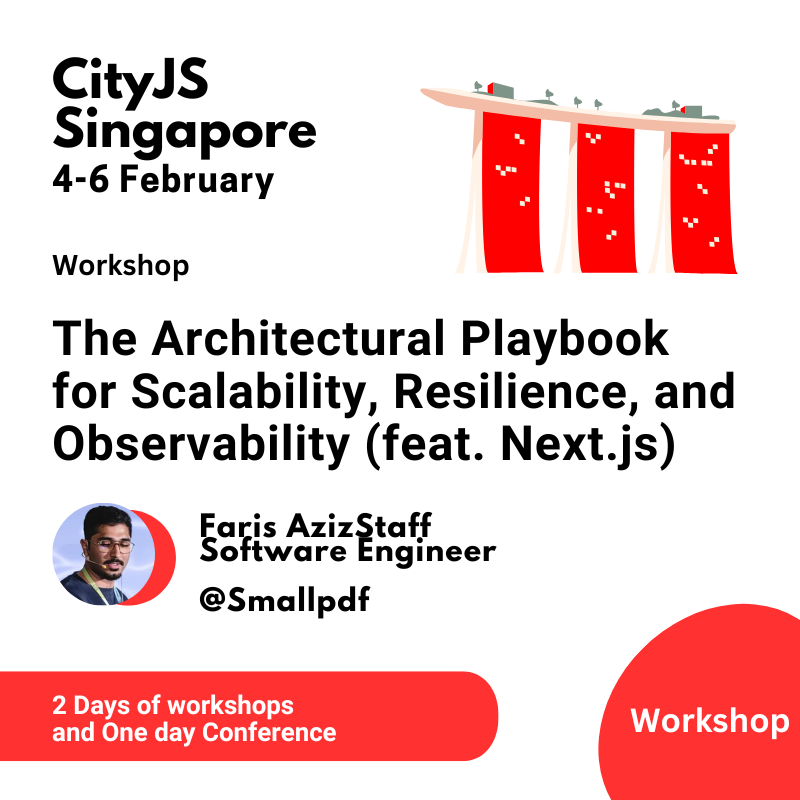 cityjsconf's tweet image. A practical workshop by @farisaziz on building resilient, scalable React &amp;amp; Next.js apps Learn to avoid performance pitfalls, structure maintainable architectures, use #TanStack Query for data at scale, &amp;amp; set up monitoring for reliable, production-ready systems

Register now…