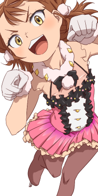 引き続き1Q #メダリスト からミケ。にゃーのポーズがすき 