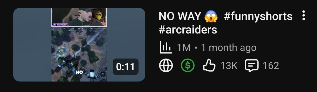 My First 1 million views on a gaming short! 2nd time ive had a mil views on a video!