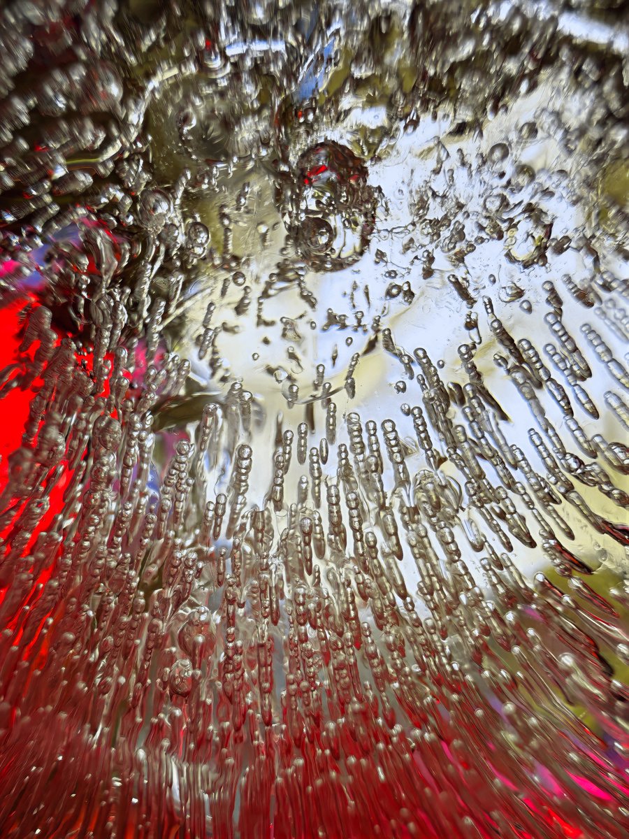 Macro shot of ice from a frozen water bottle.
You see, if generative AI vanished tomorrow, I’d still be making images like this--because the vision comes from me.

If gen AI vanished tomorrow, most of these “AI artists” would have nothing. No craft, no process, no work. They’d