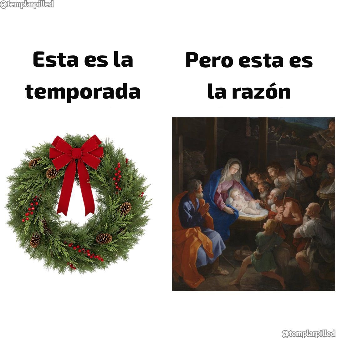 Que no se nos olvide el motivo de las fiestas.