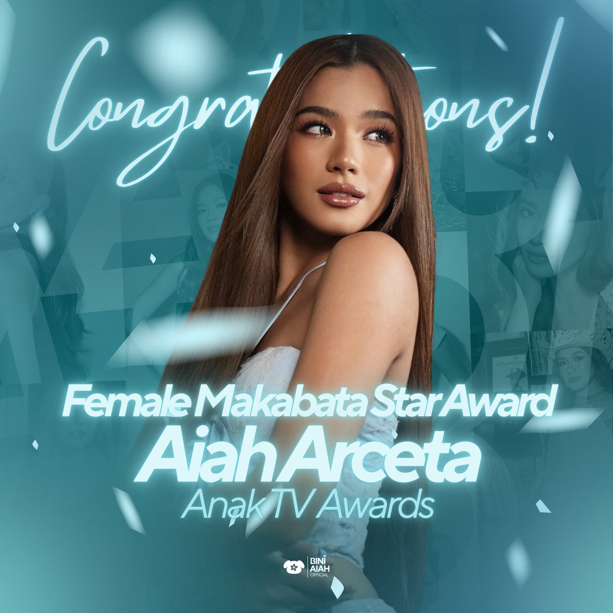 Our warmest congratulations to our best girl! 🩵

Your character shines through in all that you do, touching the hearts of everyone you meet. 

This recognition is a testament to the positive example you consistently set for the youth. We are so proud of you! 🌟

#BINI <a href="/BINI_ph/">BINI_PH</a>