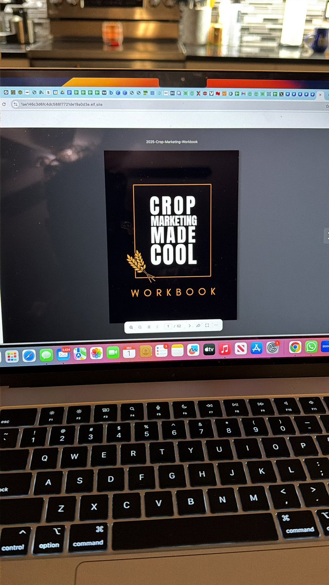 Proofreading v2 of the Crop Marketing Made Cool Workbook for Moose Jaw. Some amazing contributions from some very talented individuals. I’m still a bit in awe of being a part of this. #7sleeps #moosejaw #cmmc25