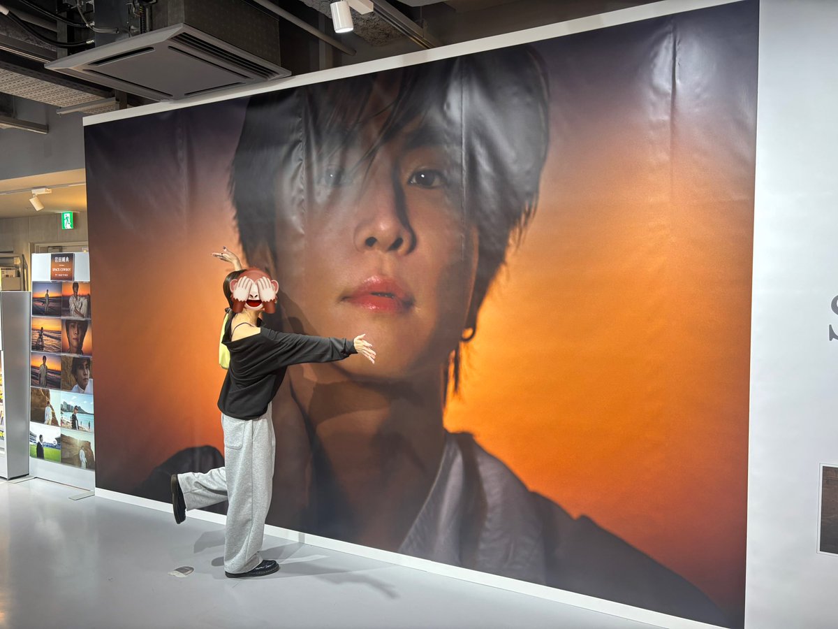 せっかく東京来たからパネル展いってきたー！ おっきい岩ちゃんも