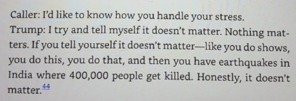 BoringBiz_'s tweet image. Trump’s advice on how to handle stress