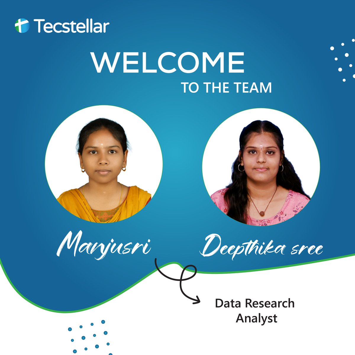 Tecstellar's tweet image. Welcome to the Tecstellar team! Let’s create, innovate, and grow together.

#WelcomeAboard #WelcomeTeam #WelcomeOnBoard #NewBeginnings #LetsGrow #Tecstellar #SocMed #Business #Outsourcing