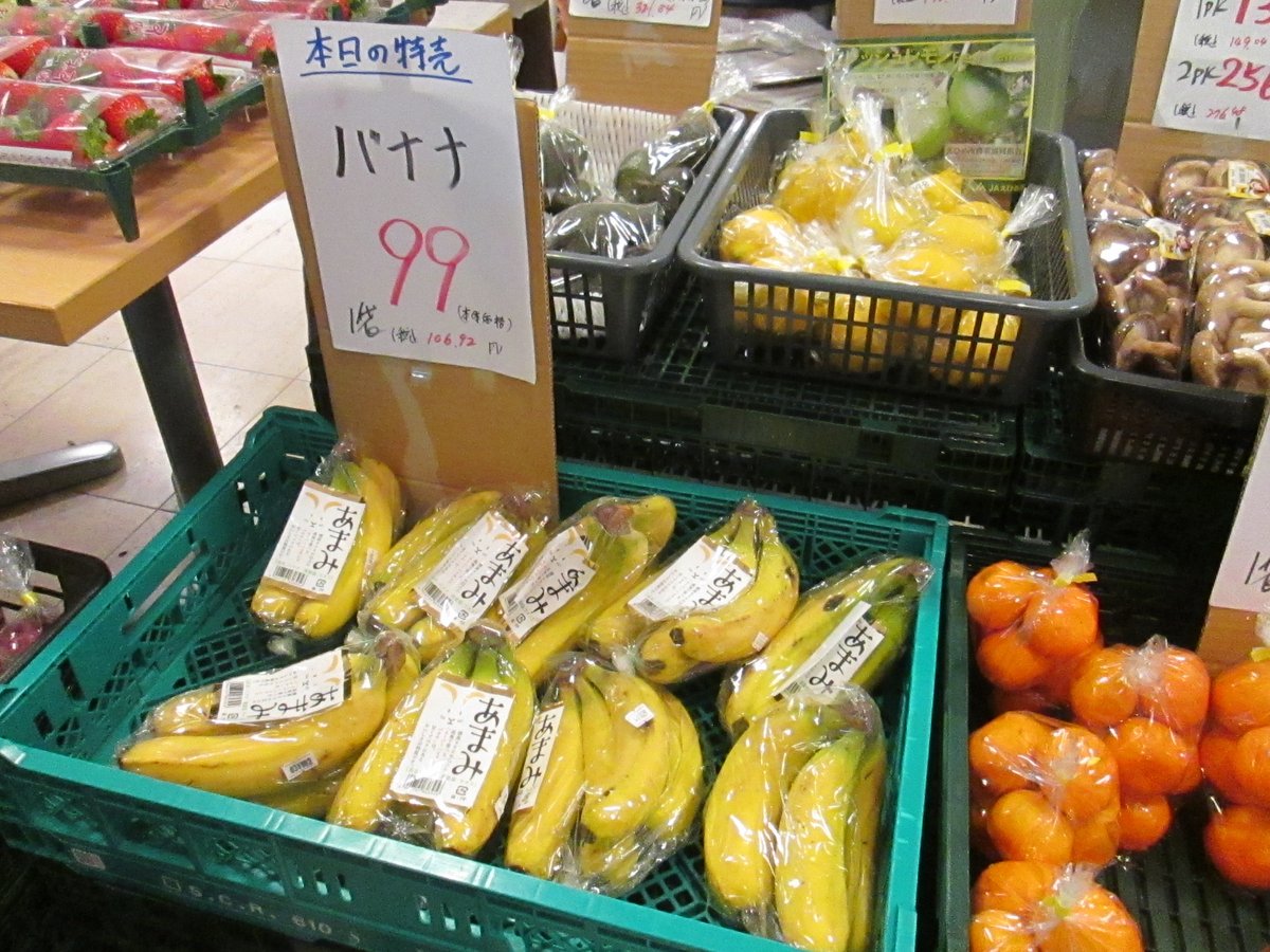 本日は八百屋さんが営業中です！ 🥬🍅🍆🍎🍊 今が旬の新鮮な野菜🥒と