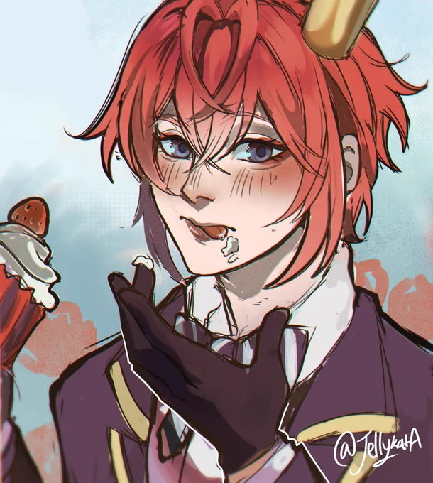 I was a bit busy, but I did have some free time. And Twisted Wonderland started chasing me everywhere, giving me a new obsession, here some sketches- #twstファンアート