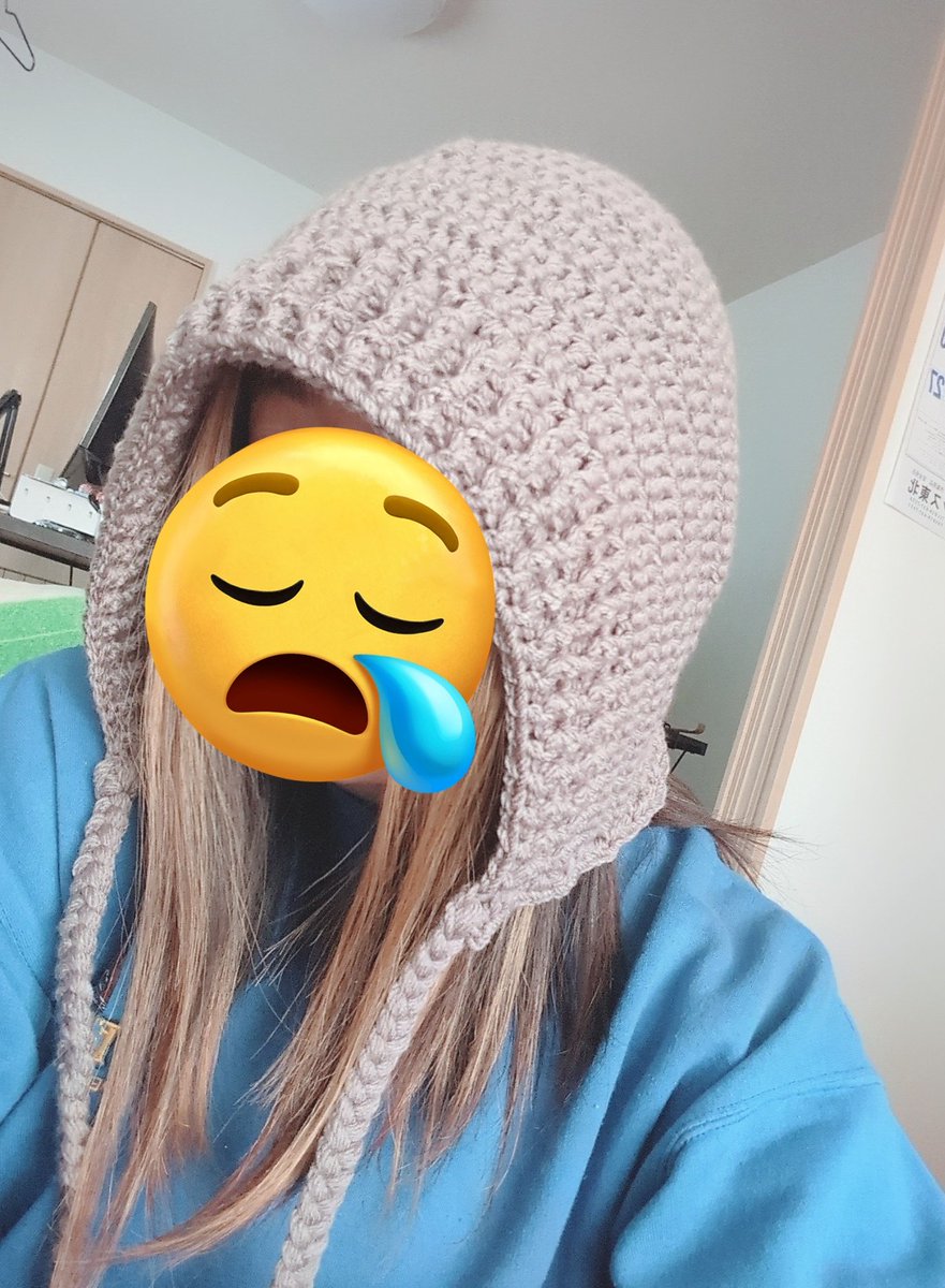 可愛い帽子出来た♡♡