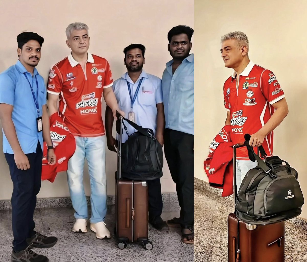 TrollywoodX's tweet image. Cute-u white-u saltu pepperu sedhukkapatta sila.. 

#AjithKumar