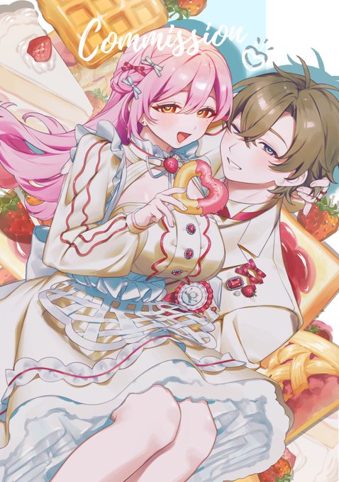 skeb納品してました!ありがとうございました🍓 