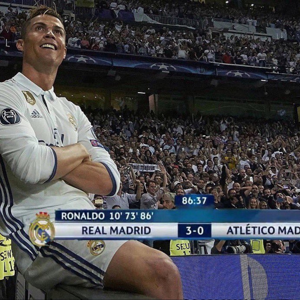 MadridXtra's tweet image. This will forever be iconic.