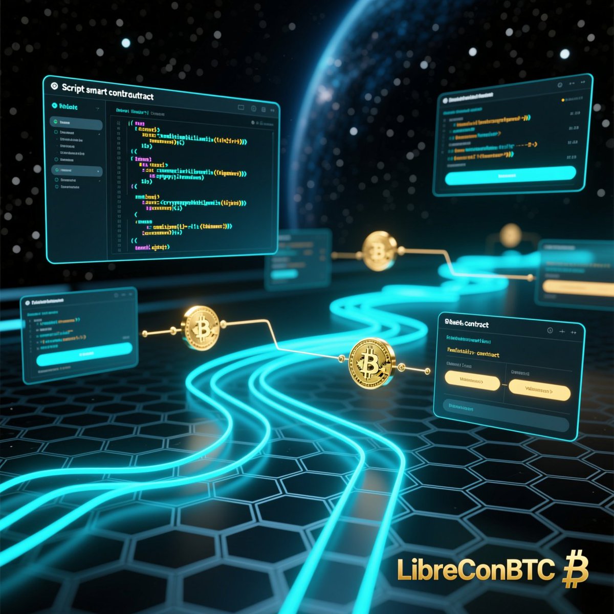 LibreConBTC's tweet image. #Bitcoin Script es más poderoso de lo que crees. 

⚡️No es solo enviar y recibir. puedes crear contratos complejos, multifirmas, time-locks. La programabilidad está ahí, solo que de forma más segura y conservadora. 

#BitcoinScript #SmartContracts #Multifirmas