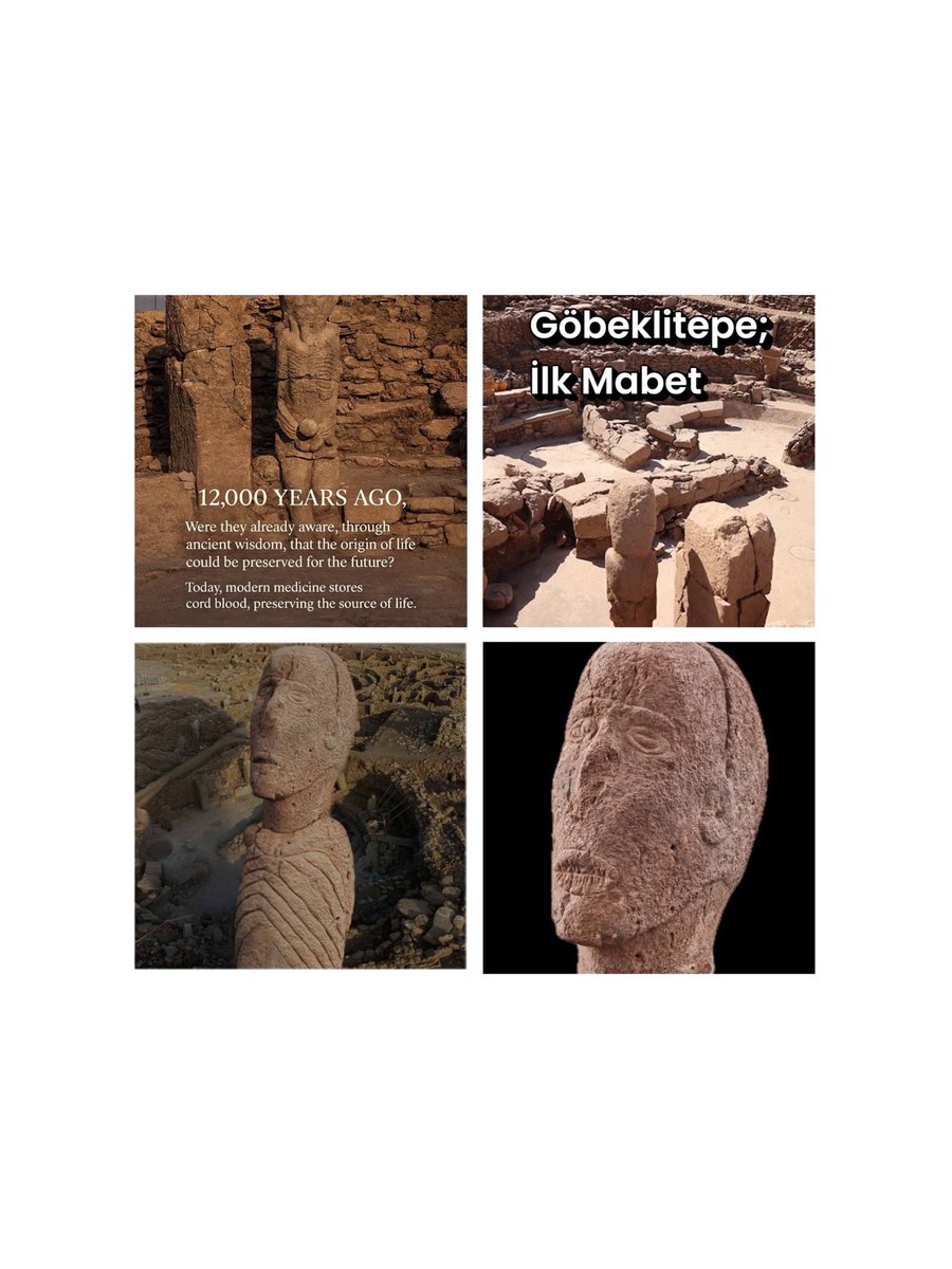Göbeklitepe ve karahantepe,insanlık tarihinin bilinen en eski ritüel merkezidir.Antropolojik bulgular açıkça göstermiştir ki,din tarımdan önce gelişmiştir. Bu gerçek insan zihninin çok daha erken bir dönemde kozmoloji,metafizik ve ritüel sistemleri üretebildiğini kanıtlar.