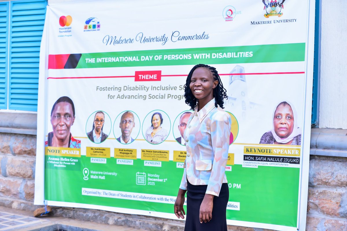 ritahnamisi's tweet image. #Inclusive learning @Makerere. Powerful message, "Breaking Barriers: Building Futures." Always join the efforts to foster an inclusive #learning environment. Thank you @MastercardFdn &amp;amp; @MakEndowmentFnd &amp;amp; partners for supporting this cause.