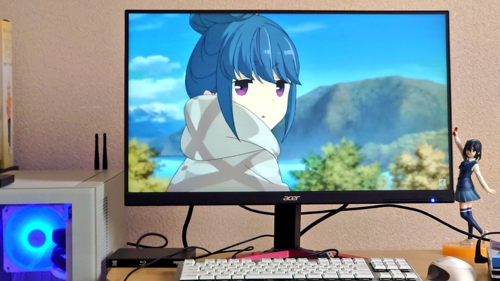 haru72swi's tweet image. 休みだしゆるキャン観るべ