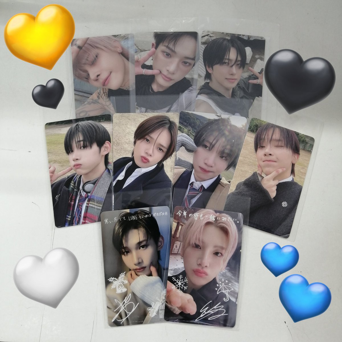 🐺 #andTEAM &TEAM 🐺 back to life showcase特典トレカ、雪明かりyzy