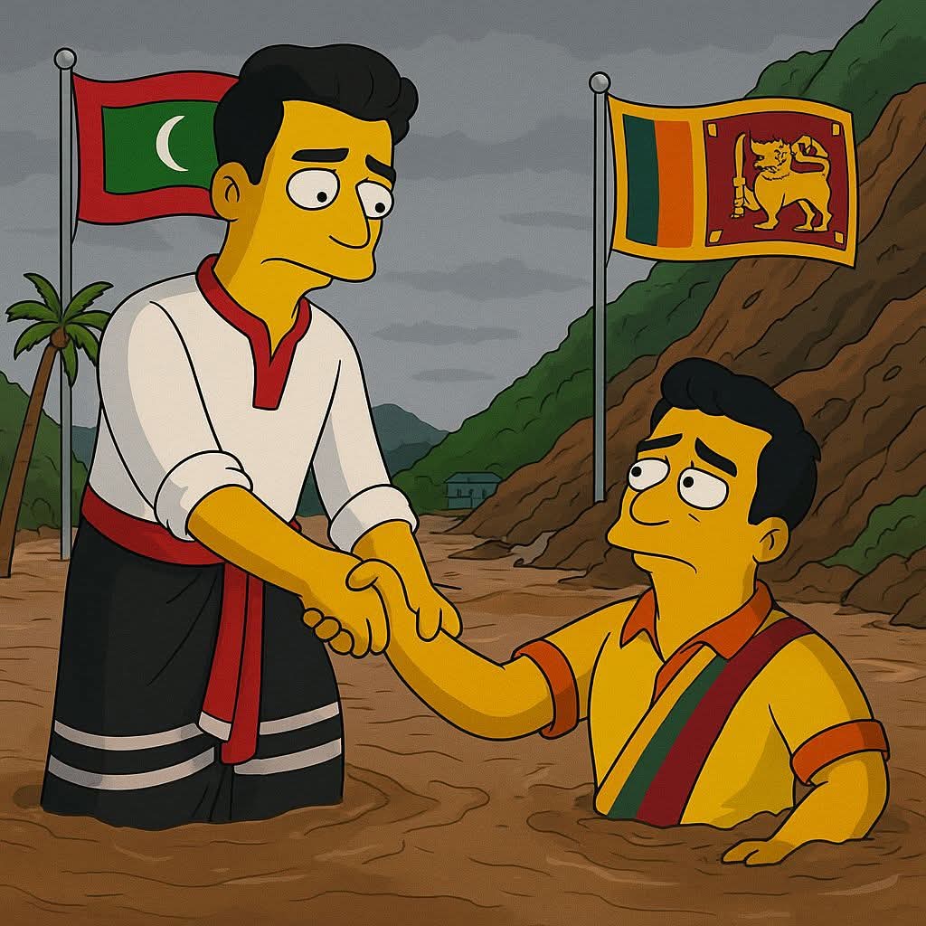 sameer_wijekoon's tweet photo. Thank you Maldives, for extending a helping hand when Sri Lanka needed it most. 🇲🇻🤝🇱🇰💛"

#SriLanka #Maldives #CeylonaaEkuDhiveheen #HumanityFirst #StrongerTogether #Support #Friendship #IslandNations #Gratitude https://t.co/lA8gnYu5JB
