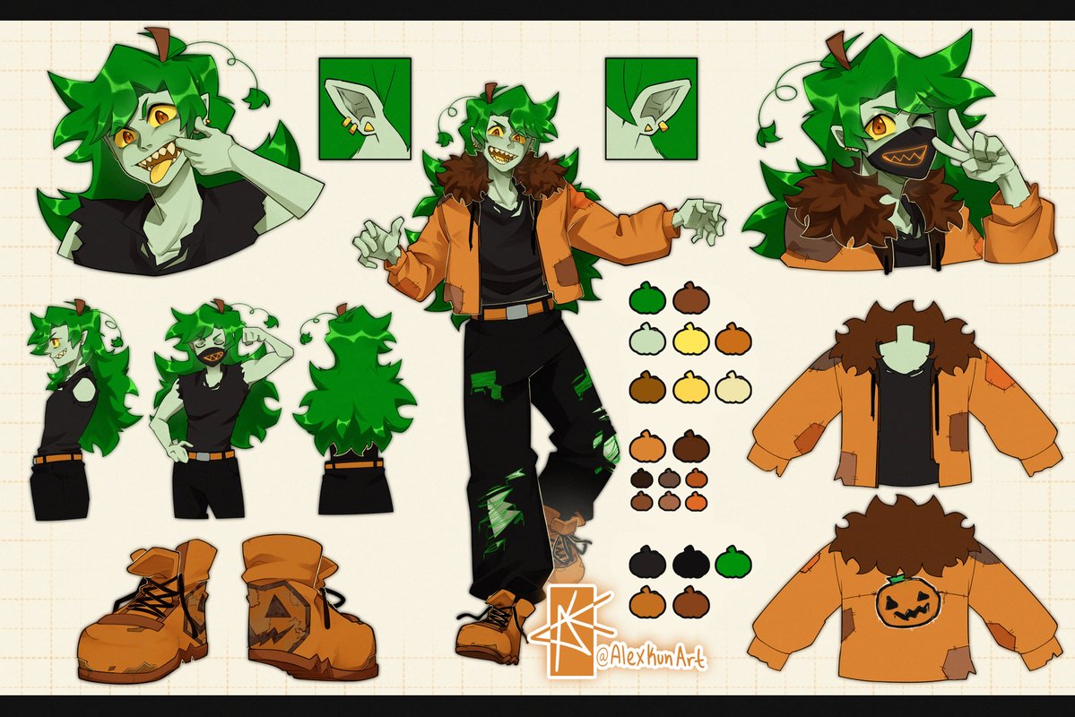 Smokee_Bee's tweet image. Guys this is really embarassing I thought I posted my sona update months ago....

BUT ANYWAYS HERE IT IS!!! CHECK IT OUT I&apos;M LIKE ZOMBIED UP AND STUFF!!!

Shoutout @Alexkunart for making the design he&apos;s literally my goat.