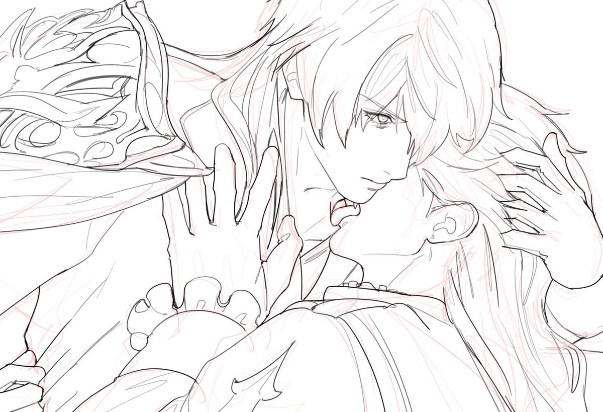 toxic yaoi-ing it up in here
(wip)
Sylus: I need you..
Xavier: .. Parasite..

#crowstar #starcrow #LoveandDeepspace