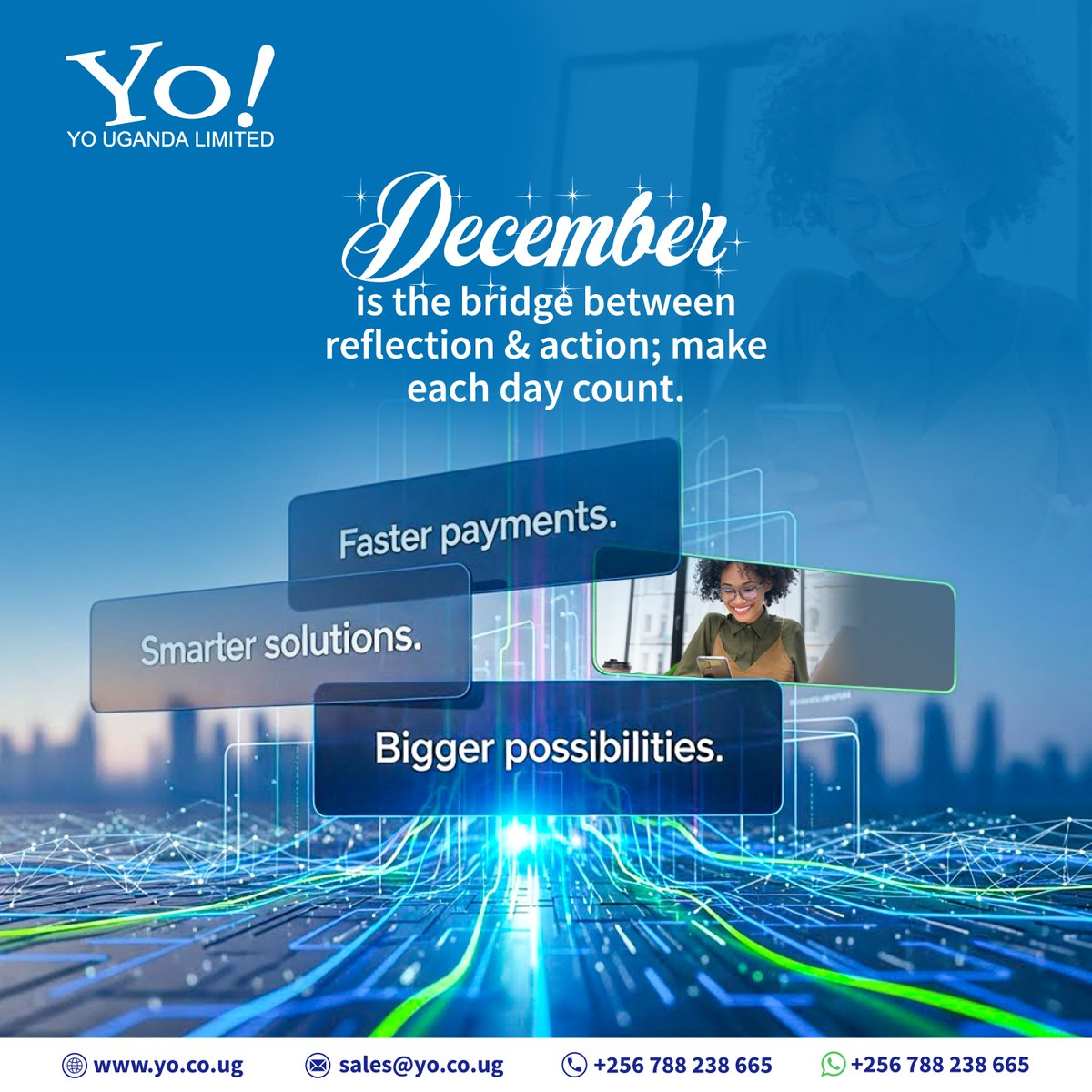 yopayments's tweet image. Finish the year with purpose, clarity, and the right tools behind you.

Yo Uganda gives you the speed, intelligence, and reliability to close 2025 stronger.

#YoUganda #FintechSolutions #YearEnd #Christmas2025