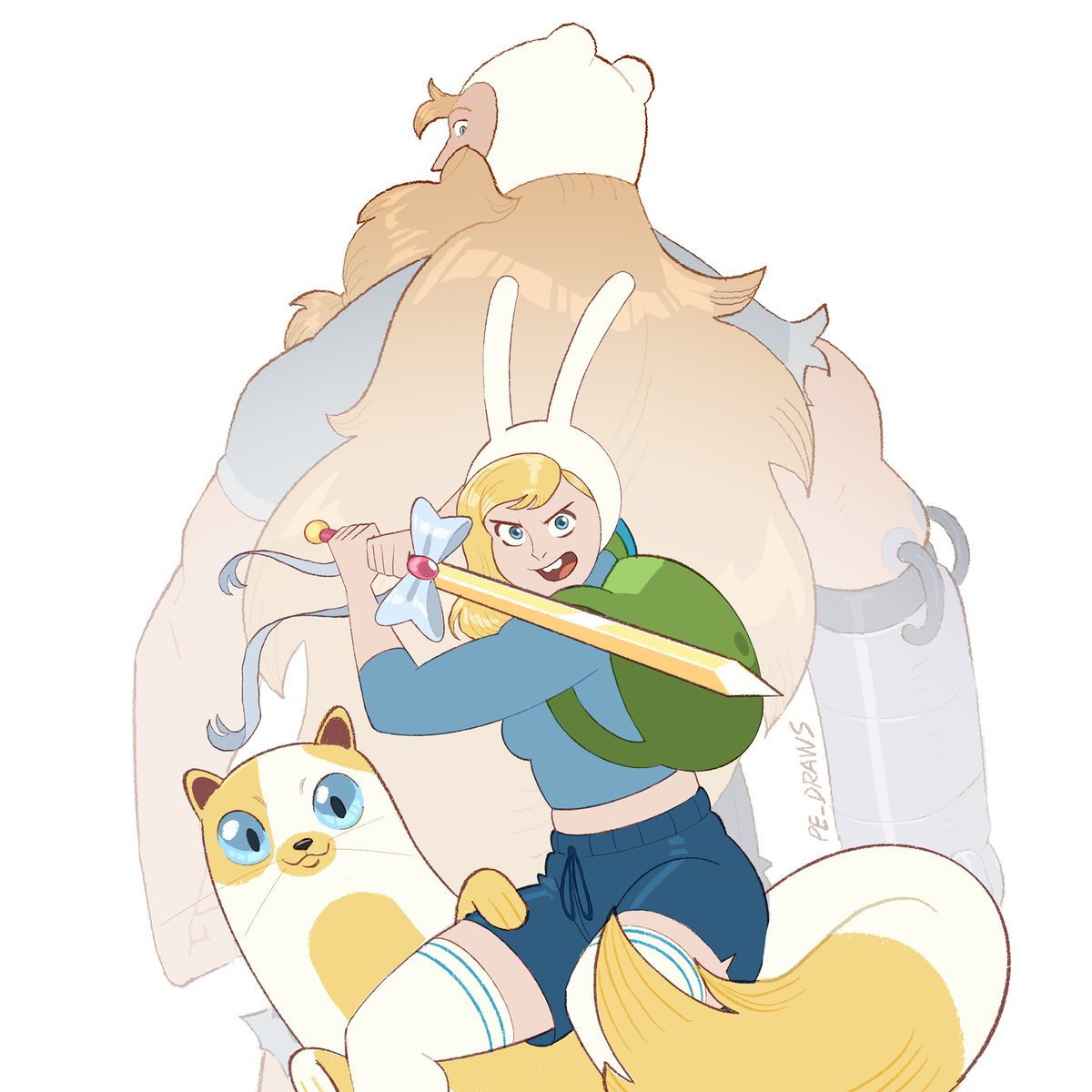 pe_draws's tweet image. #fionnaandcake