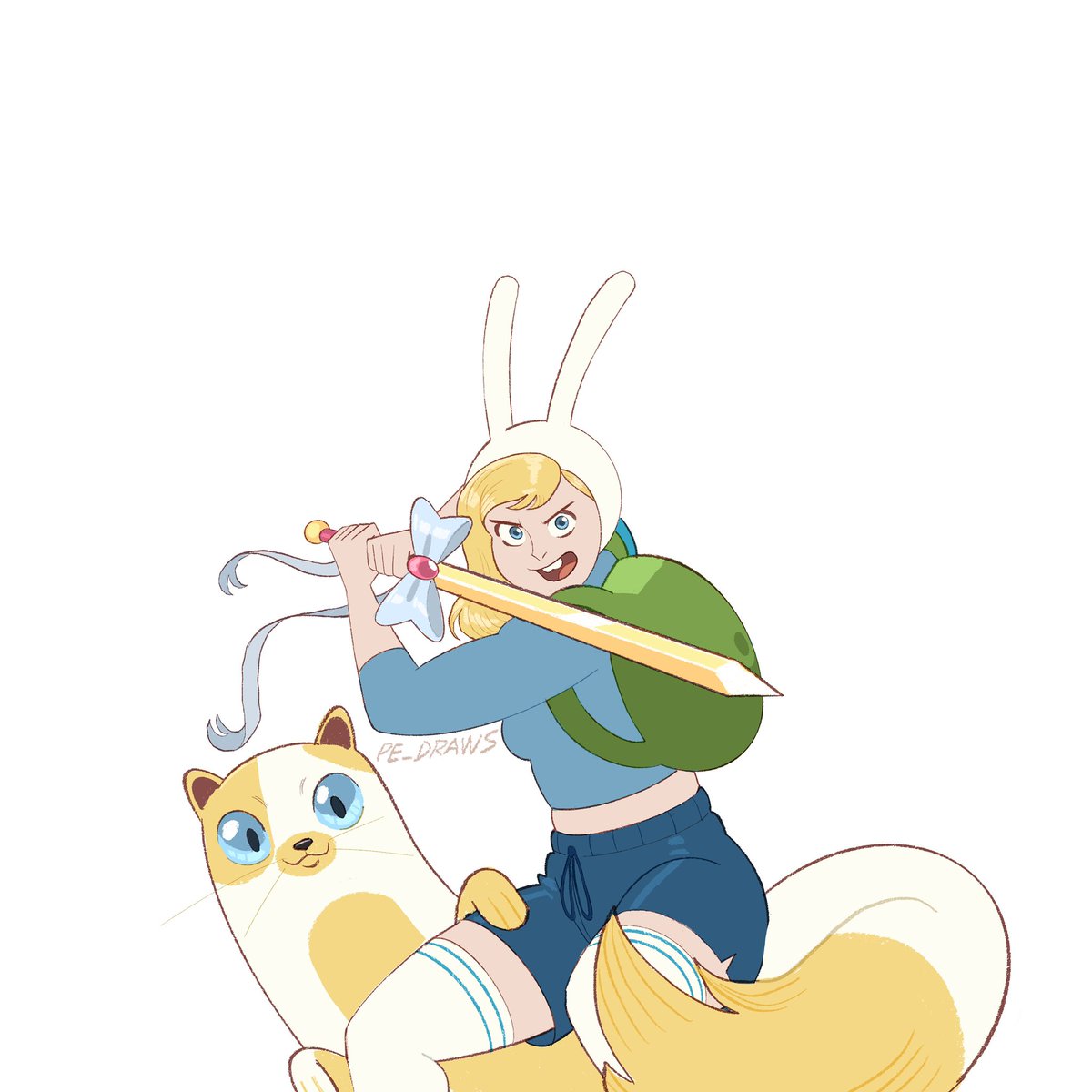 pe_draws's tweet image. #fionnaandcake