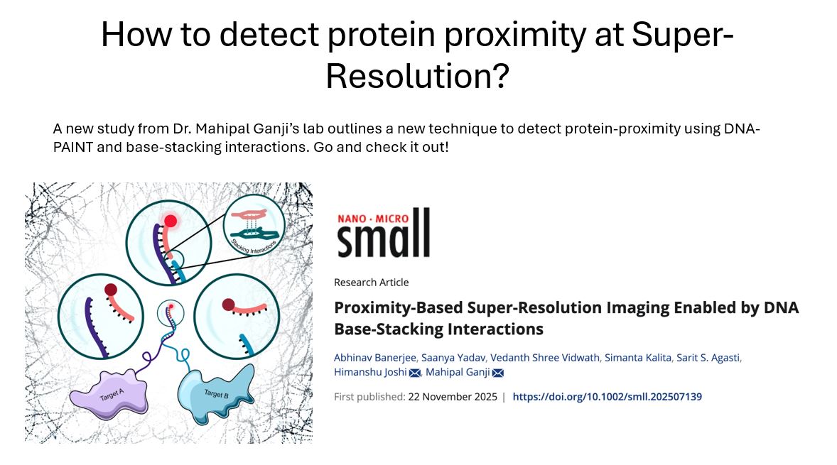BICS_IISc's tweet image. Many congratulations to MG and DpN lab for their recent publications. Cheeers!!!!😃👏
 For details, see below: