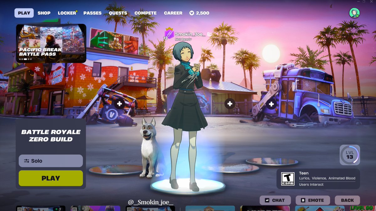 I been really enjoying this new season

i mean check out this new skin i got
pretty sweet right?

#fuukayamagishi #Fortnite