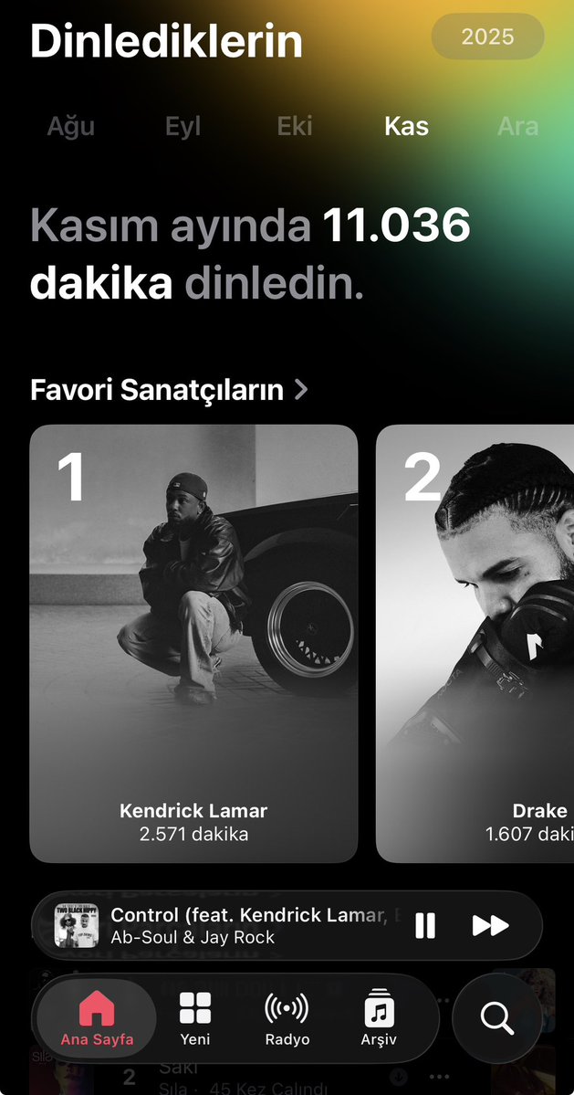 Fena dağilde yıl boyu ne dinlediğimiz de yayınlanaın be baba