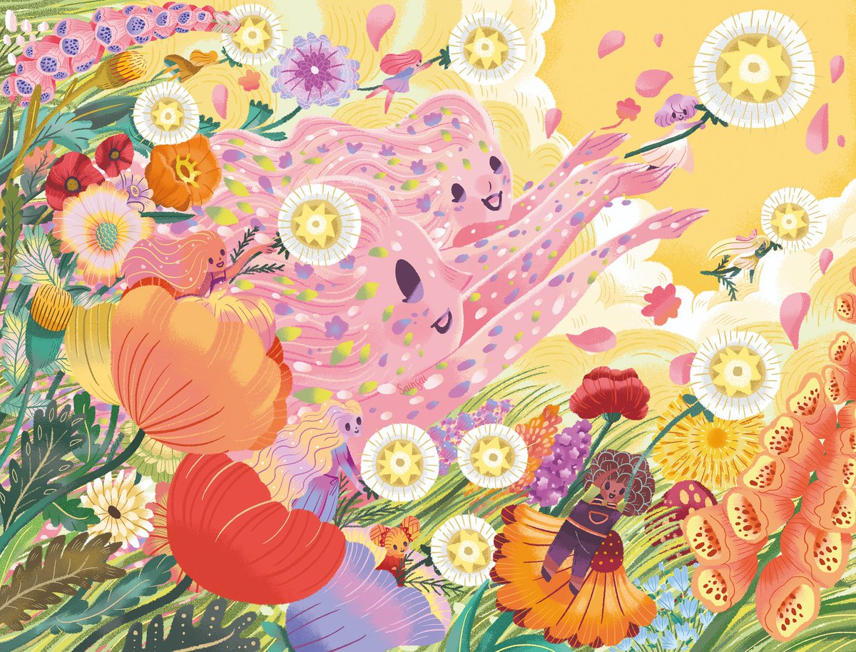 Sainsai_105's tweet image. 🌳🌷🐻🐿️