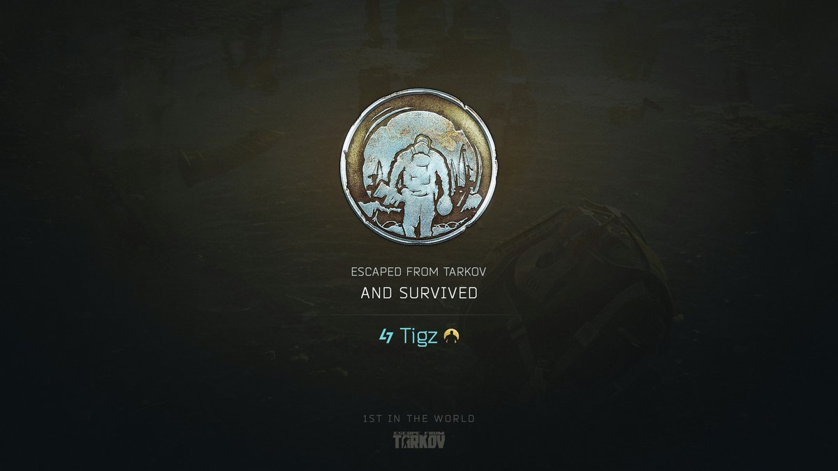 『Escape from Tarkov』“初の脱出者”が現れる。ストリーマーTigz氏が約150時間の配信を経て、誰も見たことのなかったエンディング画面に到達
news.denfaminicogamer.jp/news/251202q

開発スタジオのニキータ氏も「He did it!」と反応。しかし4種類のエンディングのうち「最悪じゃないけど、良くもない」ものとのこと