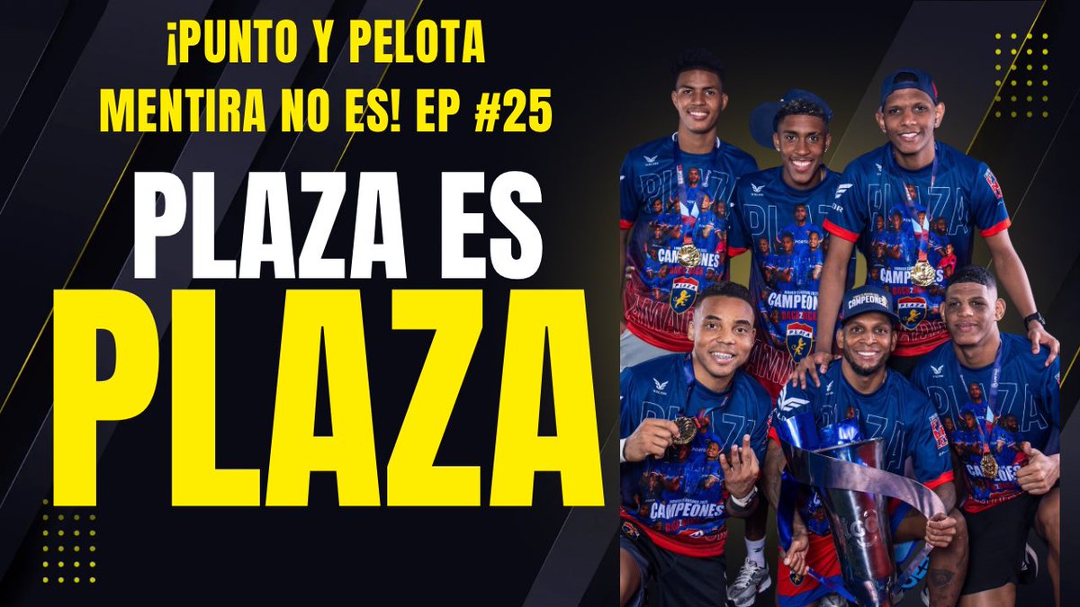 chepebomba's tweet image. ‼️NUEVO PODCAST‼️

¿PLAZA AMADOR ES EL MEJOR EQUIPO DE CENTROAMÉRICA? | PUNTO Y PELOTA MENTIRA NO ES | EPISODIO #25 youtube.com/live/cZ9NATdI3…