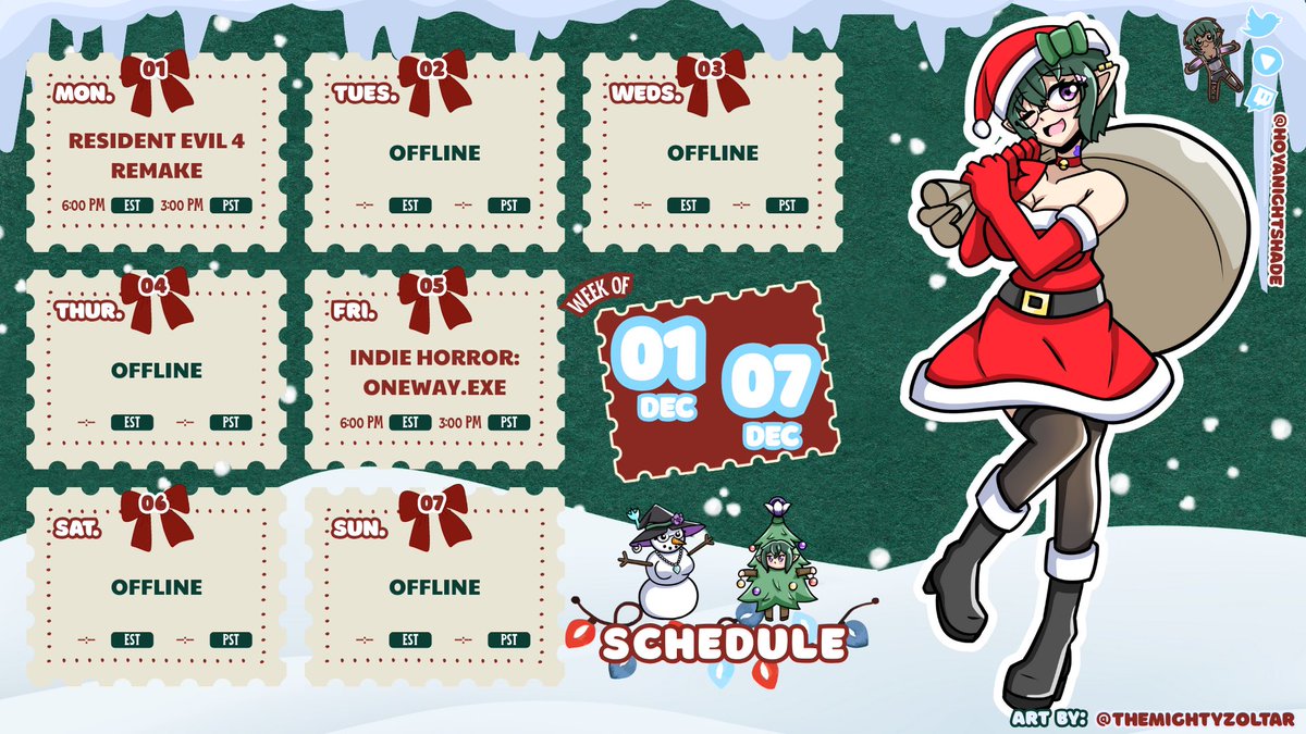 Late schedule but hello! See you Friday!! 

Art by @/themightyzoltar