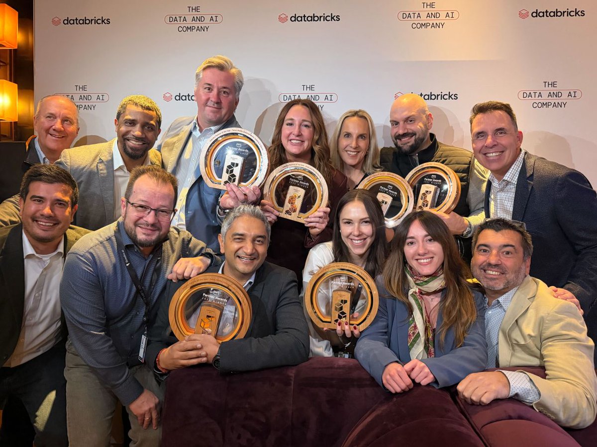 databricks's tweet image. We’re excited to share that we took home seven AWS Partner Awards at #AWSreInvent 2025! 🏆

Thank you to @awscloud for the recognition in these categories:

• Migration Technology Partner of the Year (Global)
• Industry Partner of the Year - Energy and Utilities - Technology…