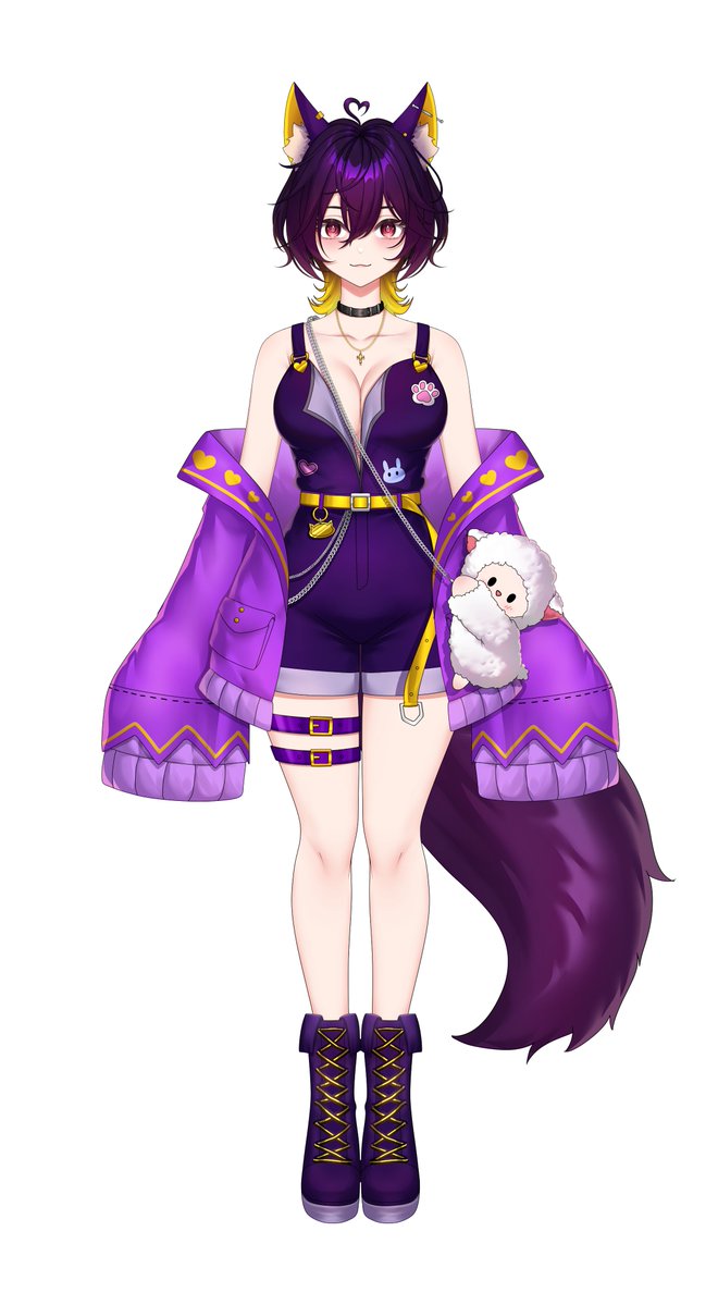 nanamixsora's tweet image. Yes, I&apos;m done with my new OC, I&apos;m going to rig it
.
#ENVtubers #vtubermodel