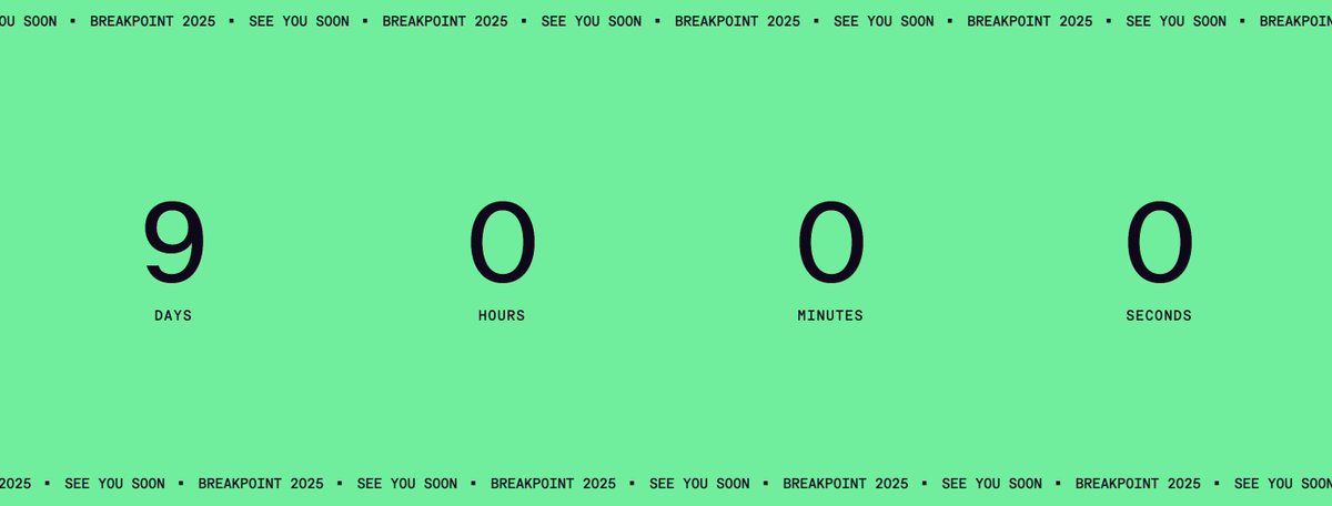 solana's tweet image. If you've been paying attention, everything is being tokenized on Solana.

There are more than 80 announcements queued up for @SolanaConf in Abu Dhabi in 9 days.

Are you actually ready?