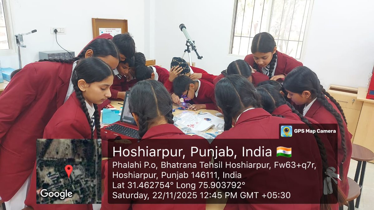 jnvhoshiarpur's tweet image. In the Atal Tinkering Lab, students dived into robotics activities, enhancing their curiosity, creativity, and problem-solving skills.
#ATL #RoboticsEducation #YoungInnovators #TechSkills #21stCenturyLearning